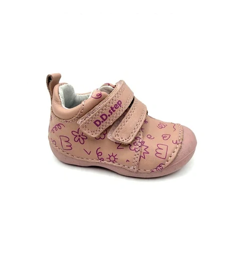 Dívčí kožené boty D.D.step - S015-61675A