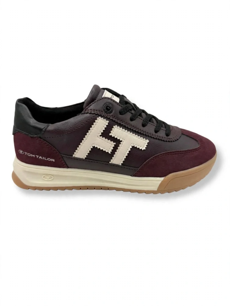 Dámské sneakers/tenisky Tom Tailor - bordó