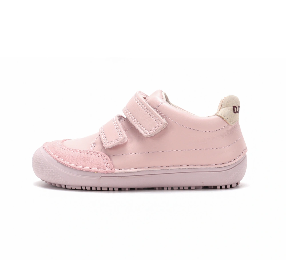 Dívčí barefootové boty D.D.step S063-62900F - světle růžová