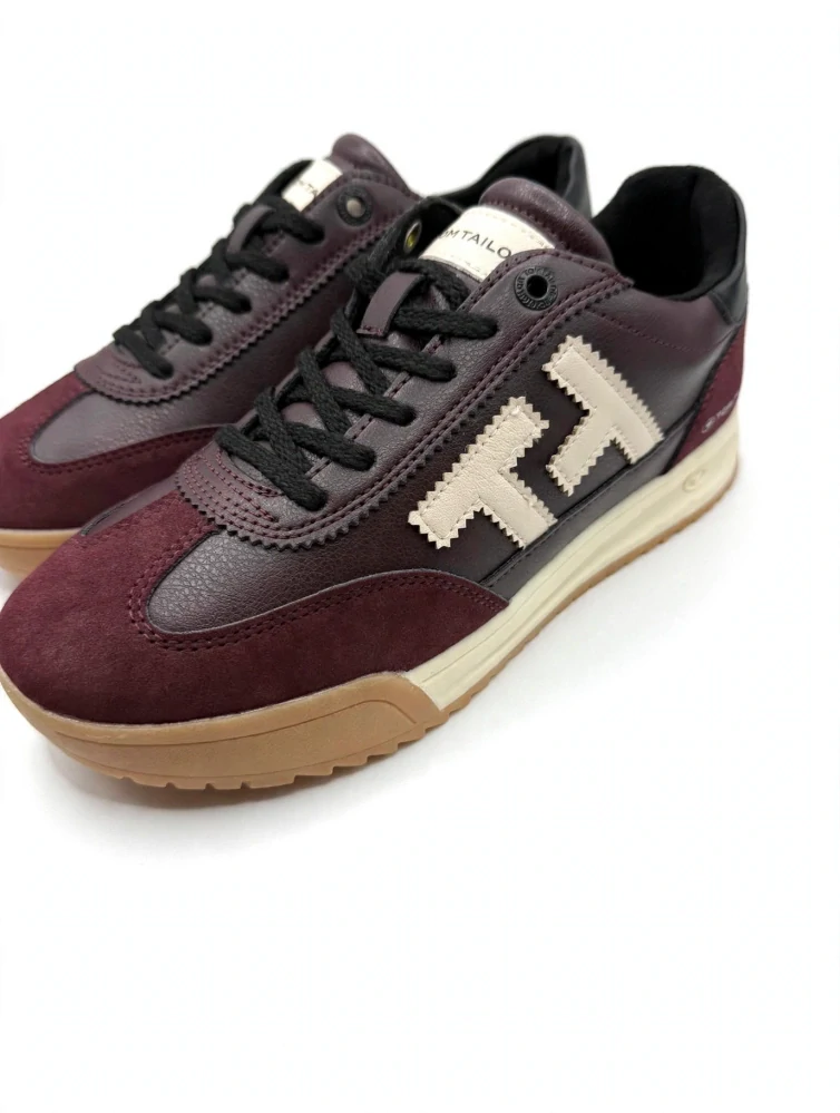 Dámské sneakers/tenisky Tom Tailor - bordó