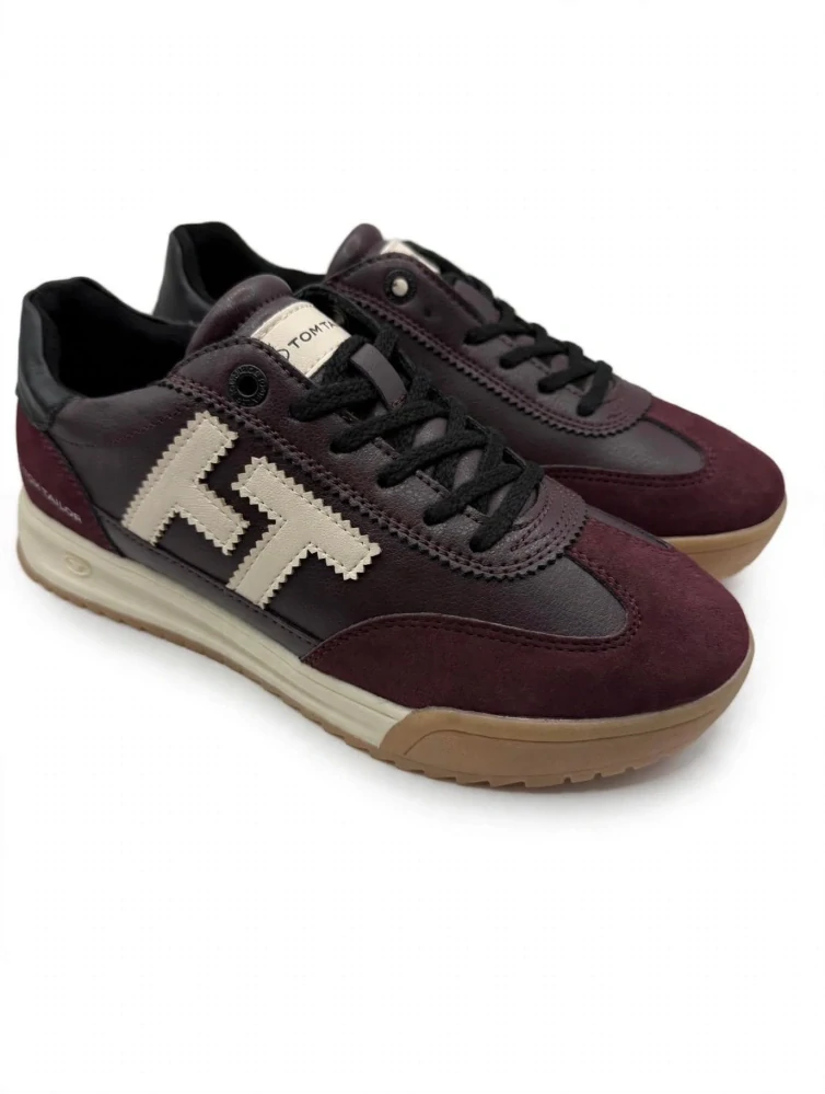 Dámské sneakers/tenisky Tom Tailor - bordó