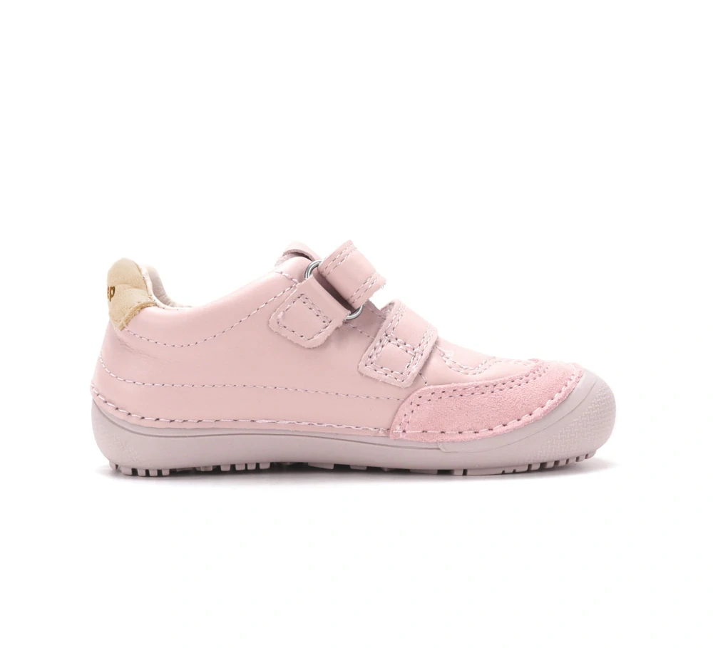 Dívčí barefootové boty D.D.step S063-62900F - světle růžová