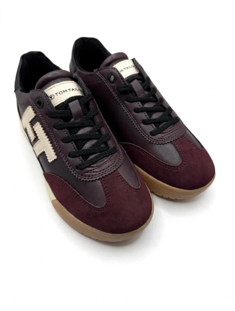 Dámské sneakers/tenisky Tom Tailor - bordó