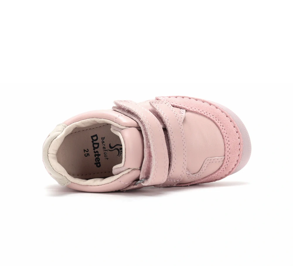 Dívčí barefootové boty D.D.step S063-62900F - světle růžová