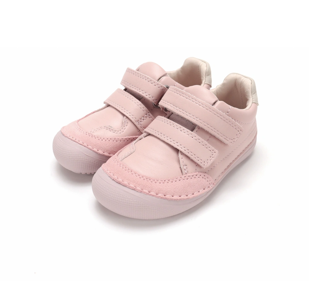 Dívčí barefootové boty D.D.step S063-62900F - světle růžová