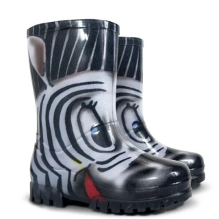 Dětské holínky Demar Twist - zebra